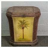 Hand Decorated Hinged Lid Storage Box