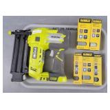 Ryobi Airstrike Nailgun And Dewalt Nails
