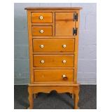 Vintage Solid Pine Small Cabinet