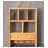 Solid Pine What Not Shelf