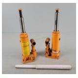 2x The Bid 2 Ton Bottle Jack