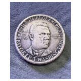 1946 D Booker T Washington Silver Half Dollar