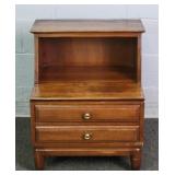 Willett Transtional Mid Century Modern Nightstand