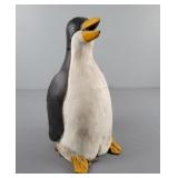 18" Wood Penguin Figurine
