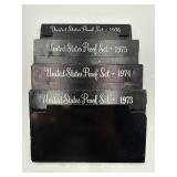 4x The Bid Us Mint Proof Coin Sets 1970