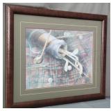 Barbara Shipman Golf Themed Hand Signed Print