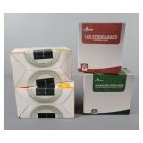 2x The Bid Solar Panel & String Lights