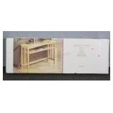 Furio Home Solid Wood Natural Finish Console Table