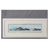 Larry Johnson Hand Signed & Numbered Beach Scene