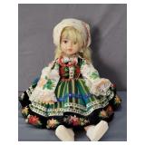 28" Tall Vintage Plastic Doll