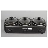 Farberware Triple Crock Pot - Powers Up