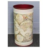 Vintage Old- World Map Umbrella Stand