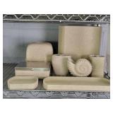 8 Piece Decorative Bathroom Set