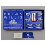 Rufus Willis Commemorative Coffee Set W/ Coffee