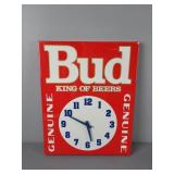 Vintage Metal Battery Opd Avertising Clock
