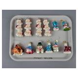 12x The Bid Glass Christmas Ornaments
