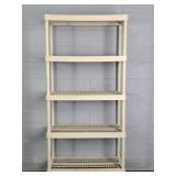 Keter 5 Tier Plastic Utility Shelf Unit