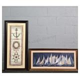 2x The Bid Coastal Themed Prints
