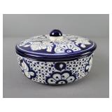 Mendez Terre Blue & White Tortilla Warmer