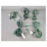 5pc Lot Of Power Cords