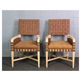 2x The Bid Lexington Home Accent Chairs