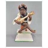 Made In Italy Glazed Monkey Musician
