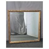 Denunzio Painted Carved Wood Frame Wallhung Mirror