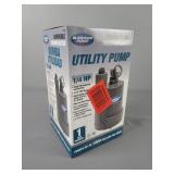 Thermoplastic 1/4 Hp Utility Pump
