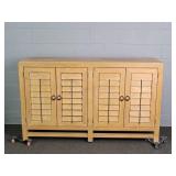 Caracole Solid Wood Console Cabinet