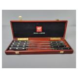 Henckels Steak Knife Set With Case