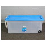 Hart 50 Gal Rolling Storage Tote W/ Folding Handle