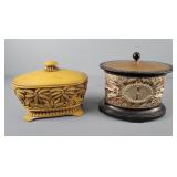 2x The Bid Vanity Storage Boxes