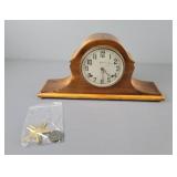 Sessions Mantle Clock With Keys & Pendulum