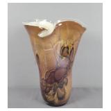 13" Tall Art Glass Vase