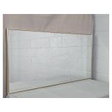 Wall Hung Beveled Mirror