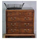 Thomasville Vintage Small Mahogany Veneer Chest