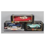 3x The Bid American Muscle & More Scale Model Cars