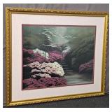 Edward Szmyd Landscape W/ Cherry Blossoms Print