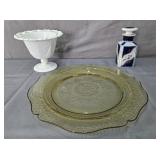 3x The Bid Vintage Glass