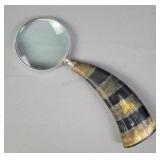 Vintage Magnifying Glass W/ Horn Style Handle