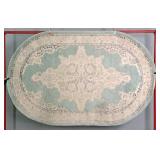 Unique Loom Oval 100% Polypropylene Rug