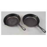 2x The Bid 8" Lodge Cast Iron Pans