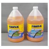 2x The Bid Rain X All Season 2 In 1 Wiper Fluid