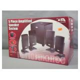 Cyber Acoustics 5 Pc Gaming Sound System In Box