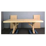 Lexington Solid Wood Double Pedestal Dining Table