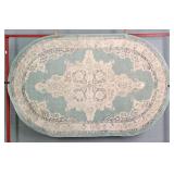 Unique Loom Oval 100% Polyproylene Rug