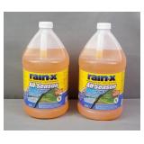 2x The Bid Rain X All Season 2 In 1 Wiper Fluid