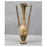 Vintage Amphora-style Inlay Vase