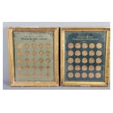 2x The Bid Franklin Mint Antique Car Coins
