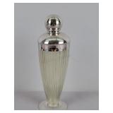 Art Deco..swirl Glass Martini Cocktail Shaker